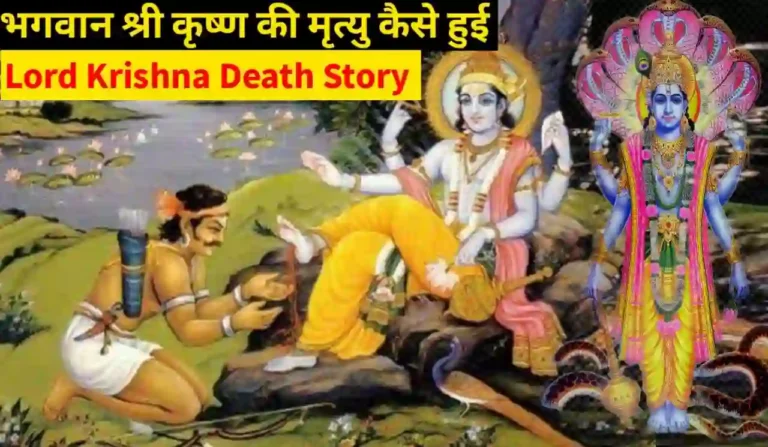 krishna death story