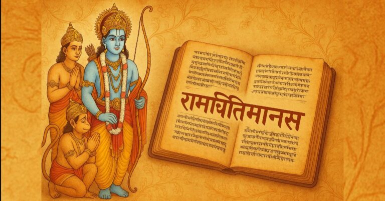 रामचरितमानस की चोपाई का स्मरण करते भक्त, जो हर कार्य में सफलता की कामना कर रहे हैं। रामचरितमानस की चोपाई का स्मरण करते भक्त, जो हर कार्य में सफलता की कामना कर रहे हैं। रामचरितमानस की चोपाई का स्मरण करते भक्त, जो हर कार्य में सफलता की कामना कर रहे हैं।
