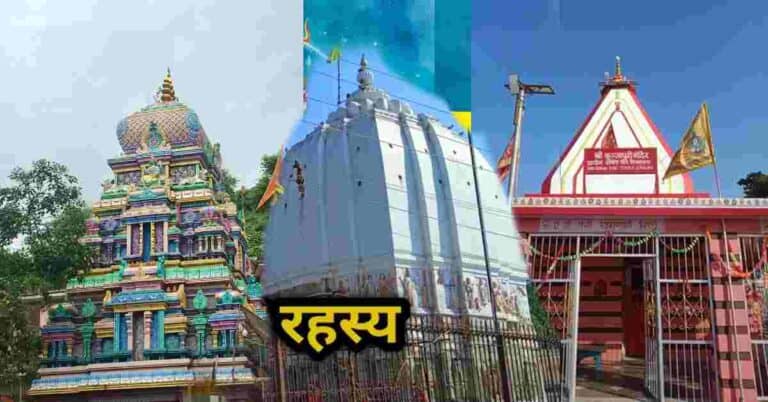 A scenic view of Neelkanth Mahadev Temple surrounded by lush green hills in Rishikesh, India — a popular pilgrimage destination in summer.